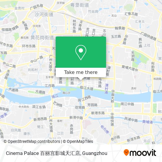 Cinema Palace 百丽宫影城天汇店 map