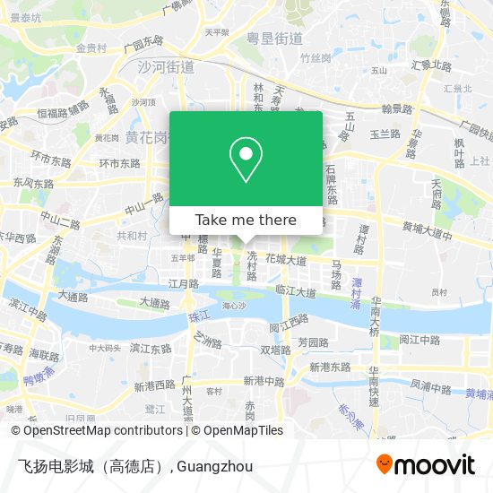 飞扬电影城（高德店） map