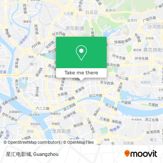 星汇电影城 map