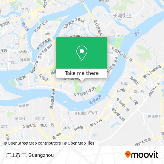 广工教三 map