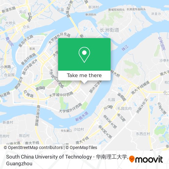 South China University of Technology - 华南理工大学 map