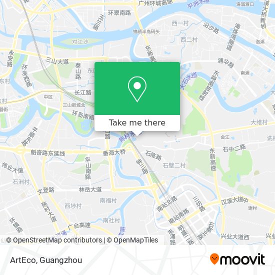 ArtEco map