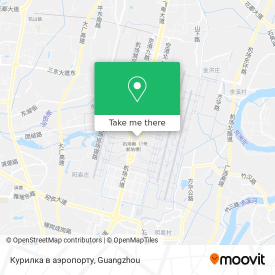 Курилка в аэропорту map