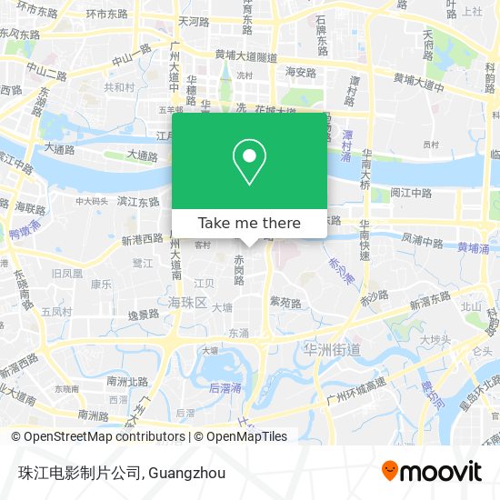 珠江电影制片公司 map