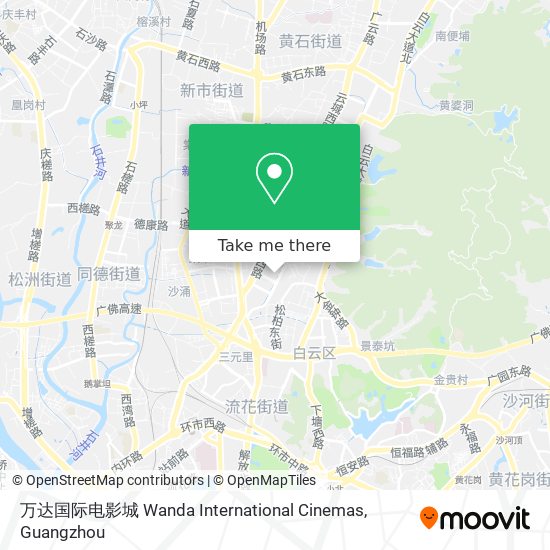 万达国际电影城 Wanda International Cinemas map