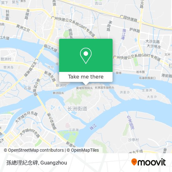 孫總理紀念碑 map