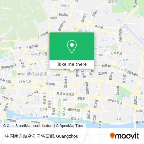 中国南方航空公司售票部 map
