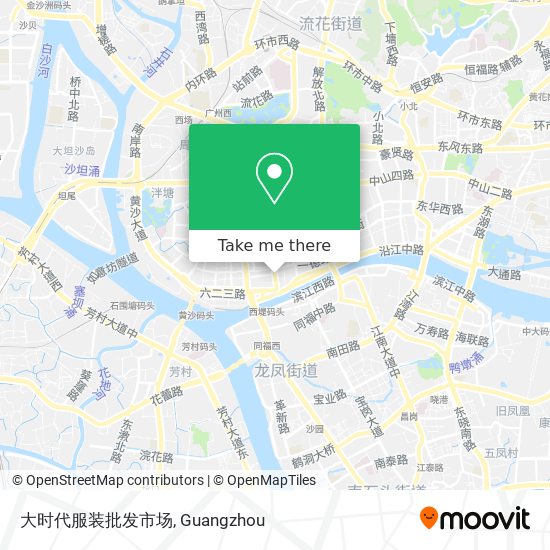 大时代服装批发市场 map