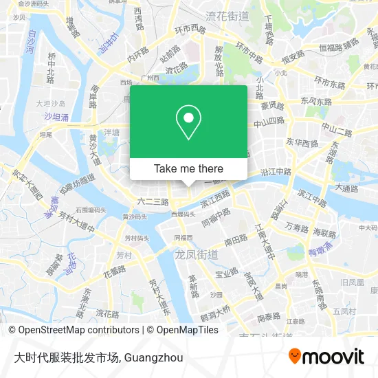 大时代服装批发市场 map