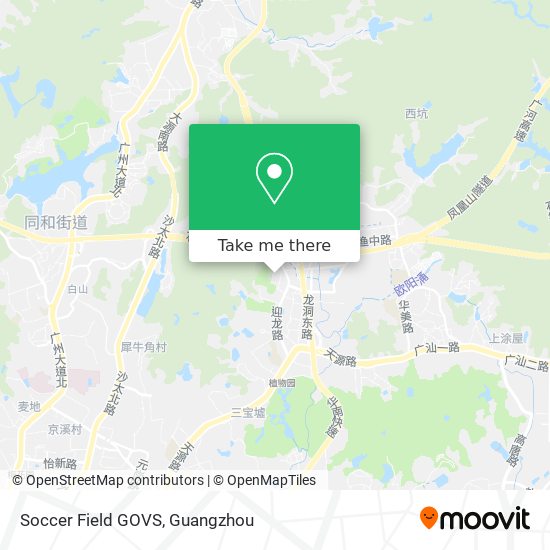 Soccer Field GOVS map