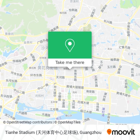 Tianhe Stadium (天河体育中心足球场) map