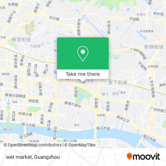 wet market map
