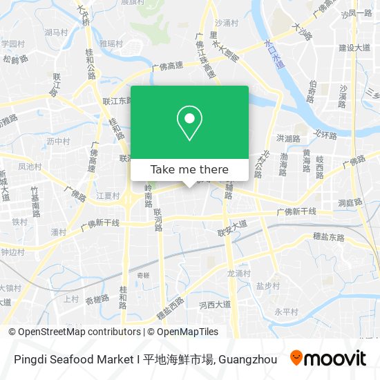 Pingdi Seafood Market I 平地海鮮市場 map