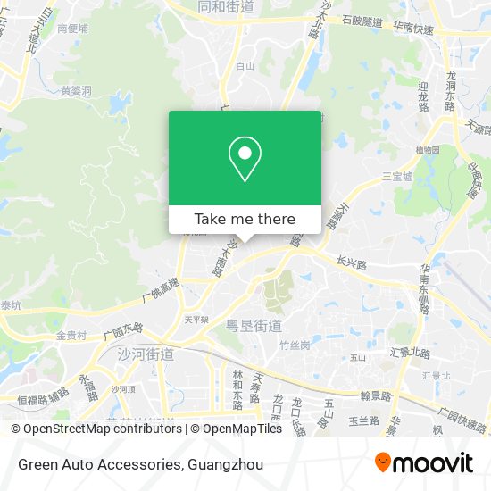 Green Auto Accessories map
