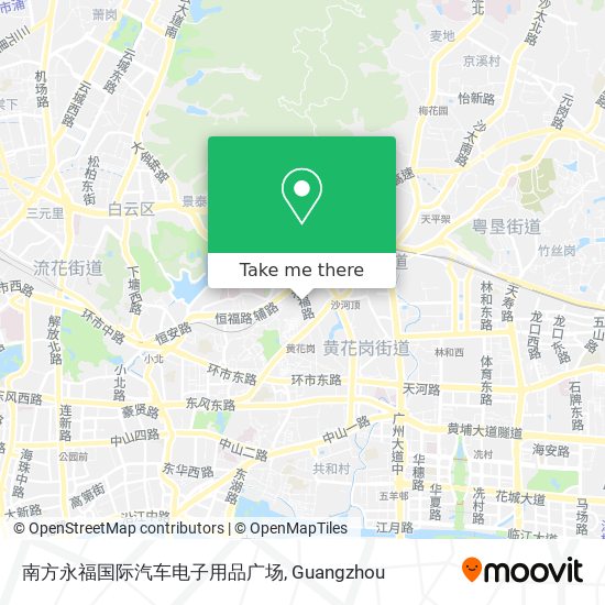 南方永福国际汽车电子用品广场 map