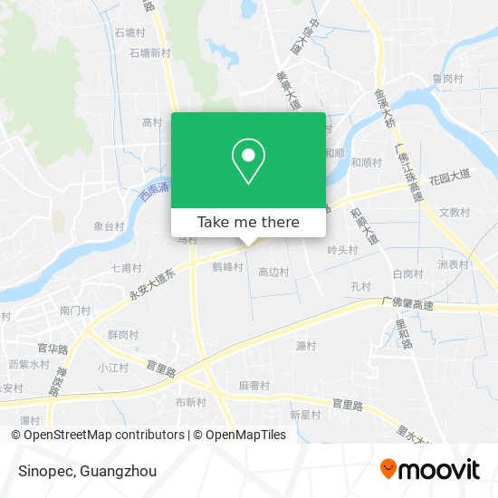 Sinopec map