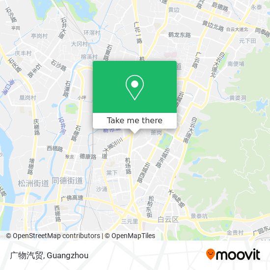 广物汽贸 map