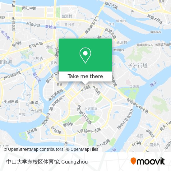 中山大学东校区体育馆 map