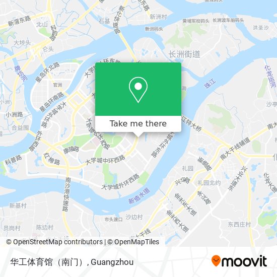 华工体育馆（南门） map