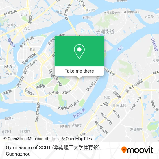 Gymnasium of SCUT (华南理工大学体育馆) map