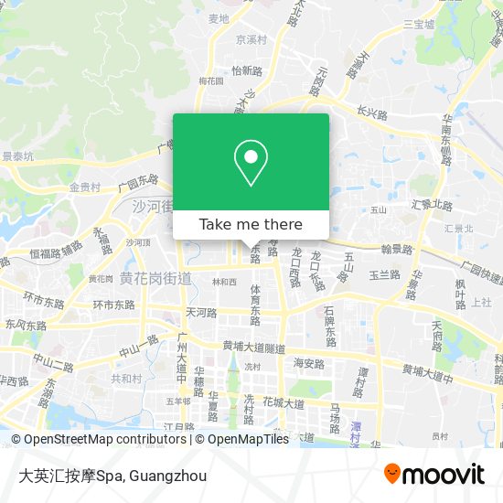 大英汇按摩Spa map