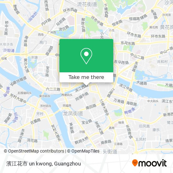 濱江花市 un kwong map