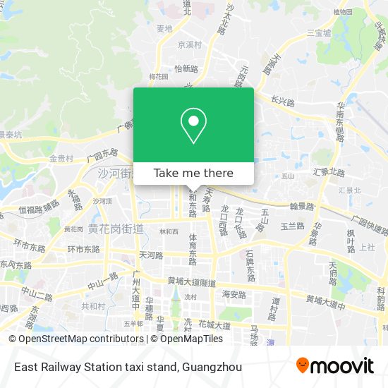 East Railway Station taxi stand map