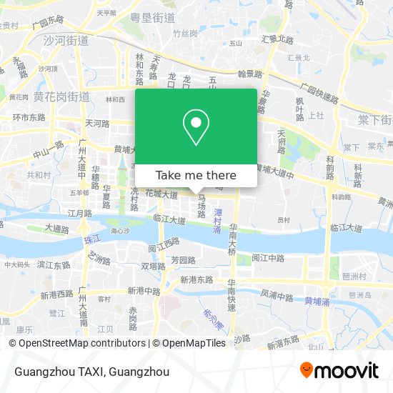 Guangzhou TAXI map