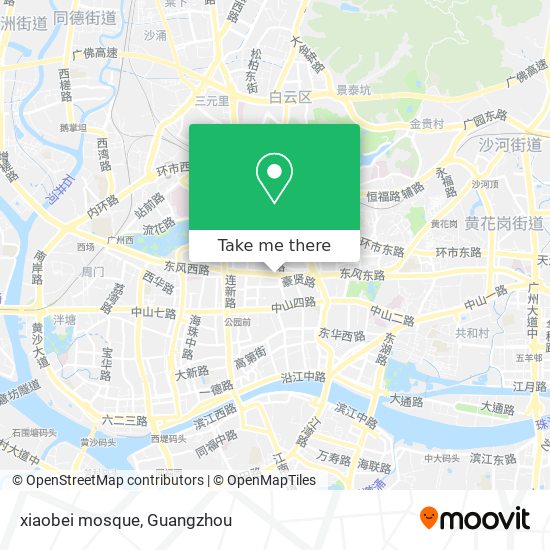 xiaobei mosque map