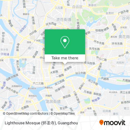 Lighthouse Mosque (怀圣寺) map