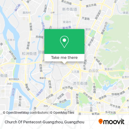 Church Of Pentecost-Guangzhou map