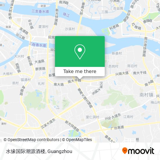 水缘国际潮源酒楼 map