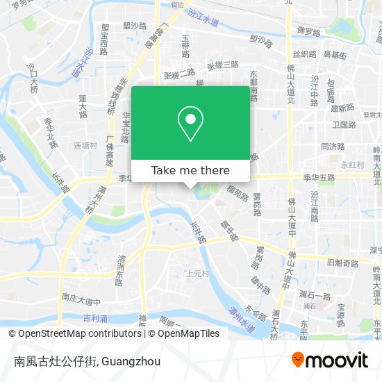 南風古灶公仔街 map