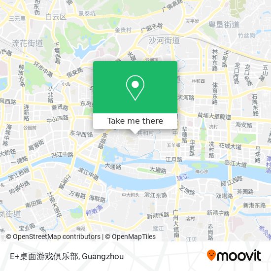 E+桌面游戏俱乐部 map