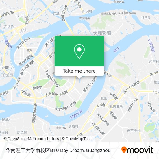 华南理工大学南校区B10 Day Dream map