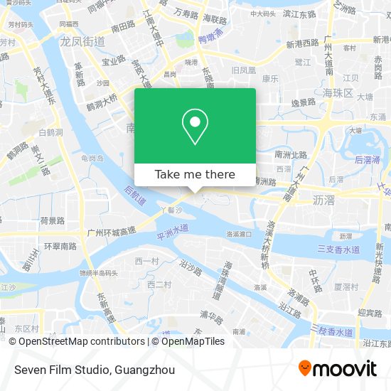 Seven Film Studio map