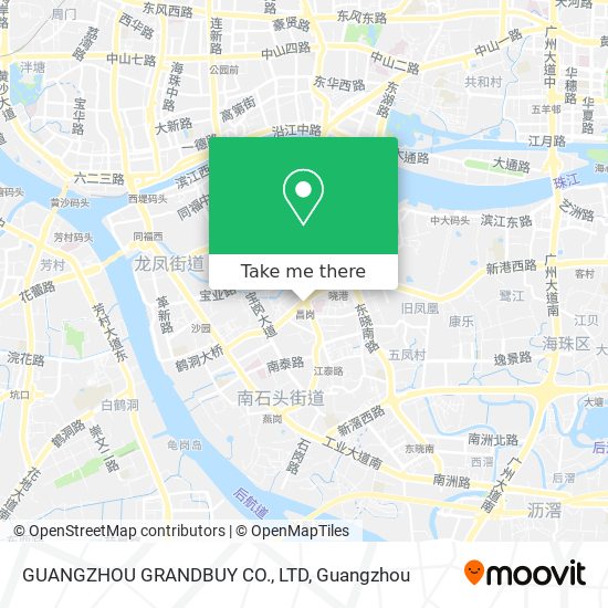 GUANGZHOU GRANDBUY CO., LTD map