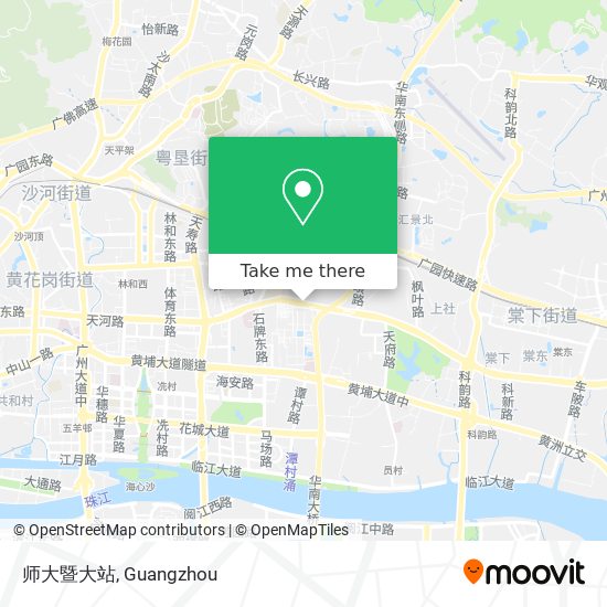师大暨大站 map