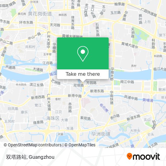 双塔路站 map