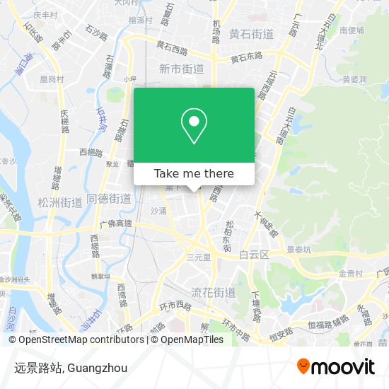 远景路站 map