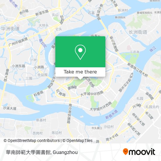 華南師範大學圖書館 map