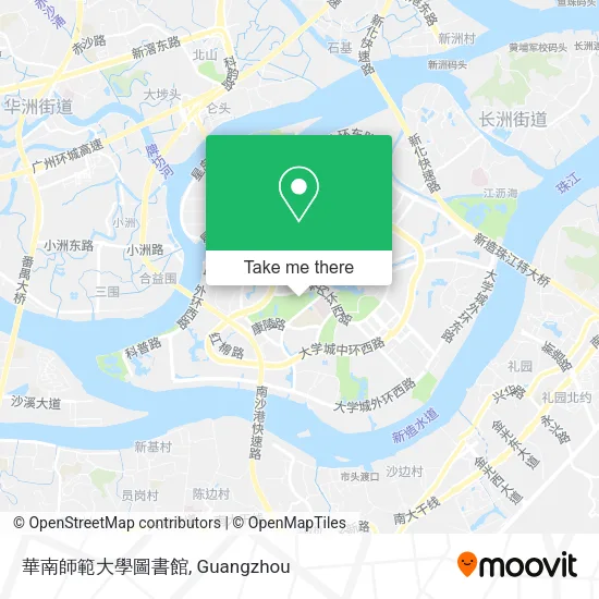 華南師範大學圖書館 map