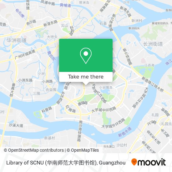 Library of SCNU (华南师范大学图书馆) map