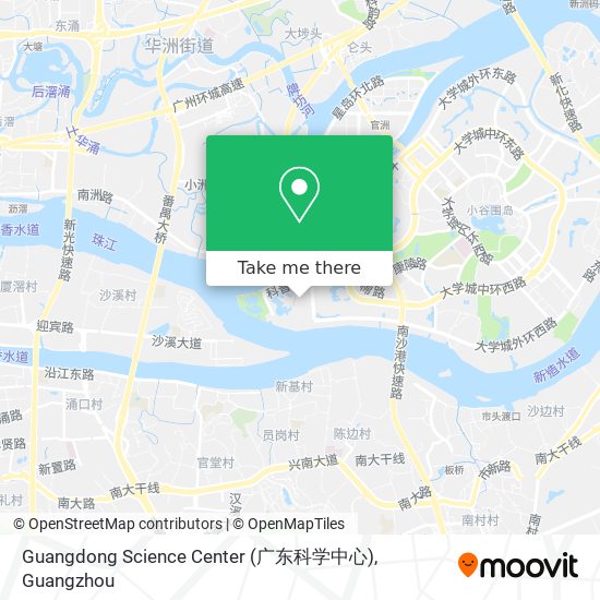 Guangdong Science Center (广东科学中心) map