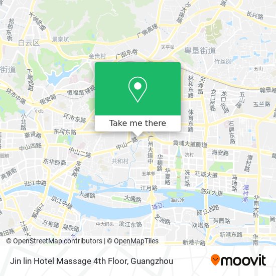 Jin lin Hotel Massage 4th Floor map