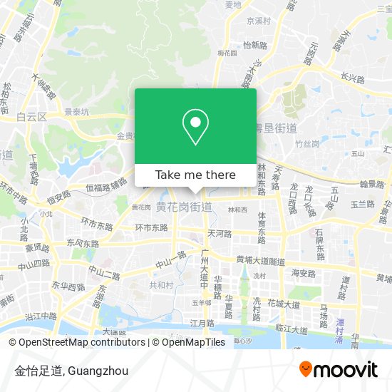 金怡足道 map
