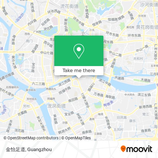 金怡足道 map