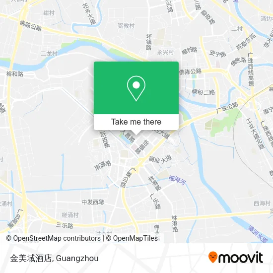金美域酒店 map