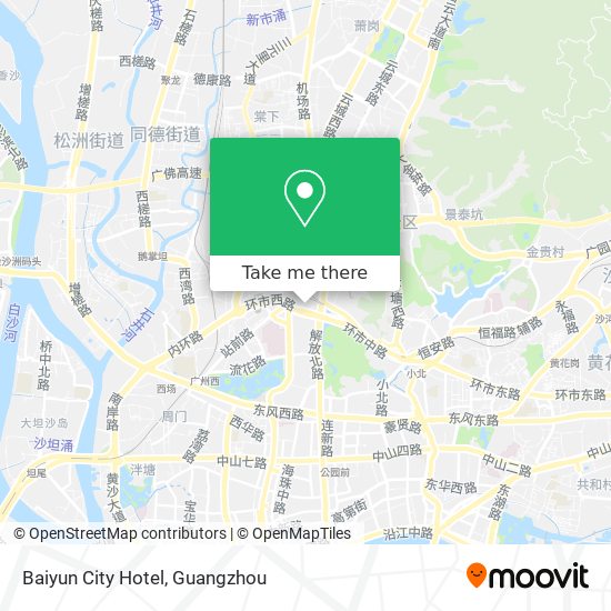 Baiyun City Hotel map