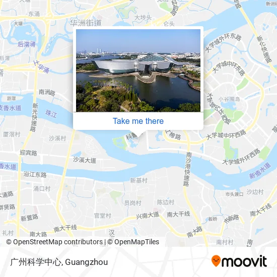 广州科学中心 map